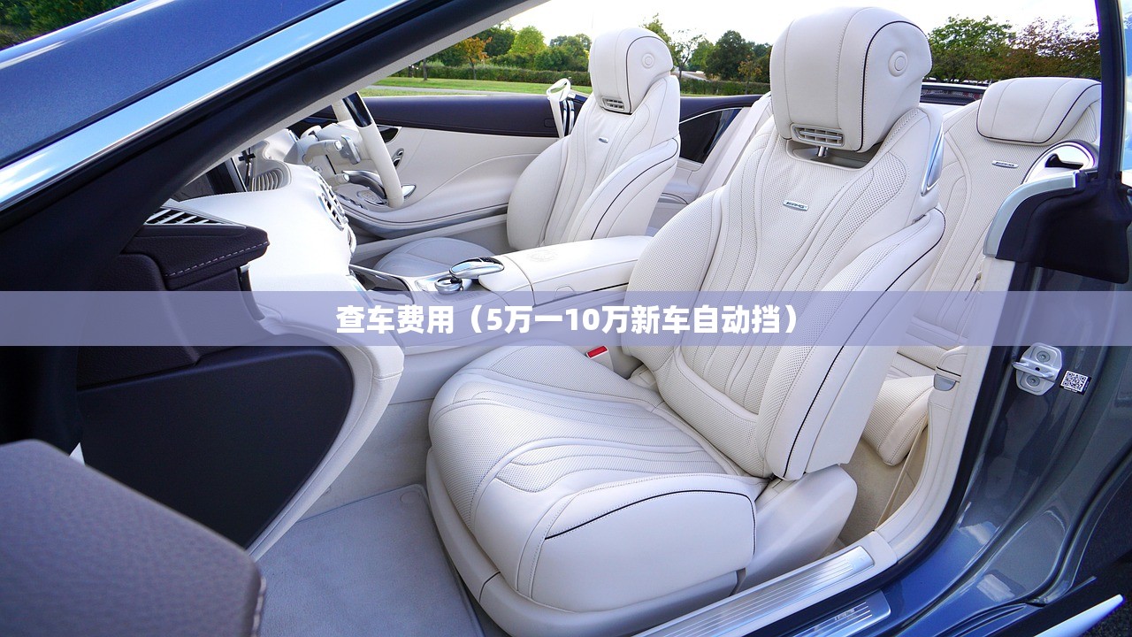 查车费用（5万一10万新车自动挡）