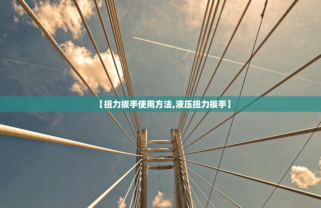 【扭力扳手使用方法,液压扭力扳手】