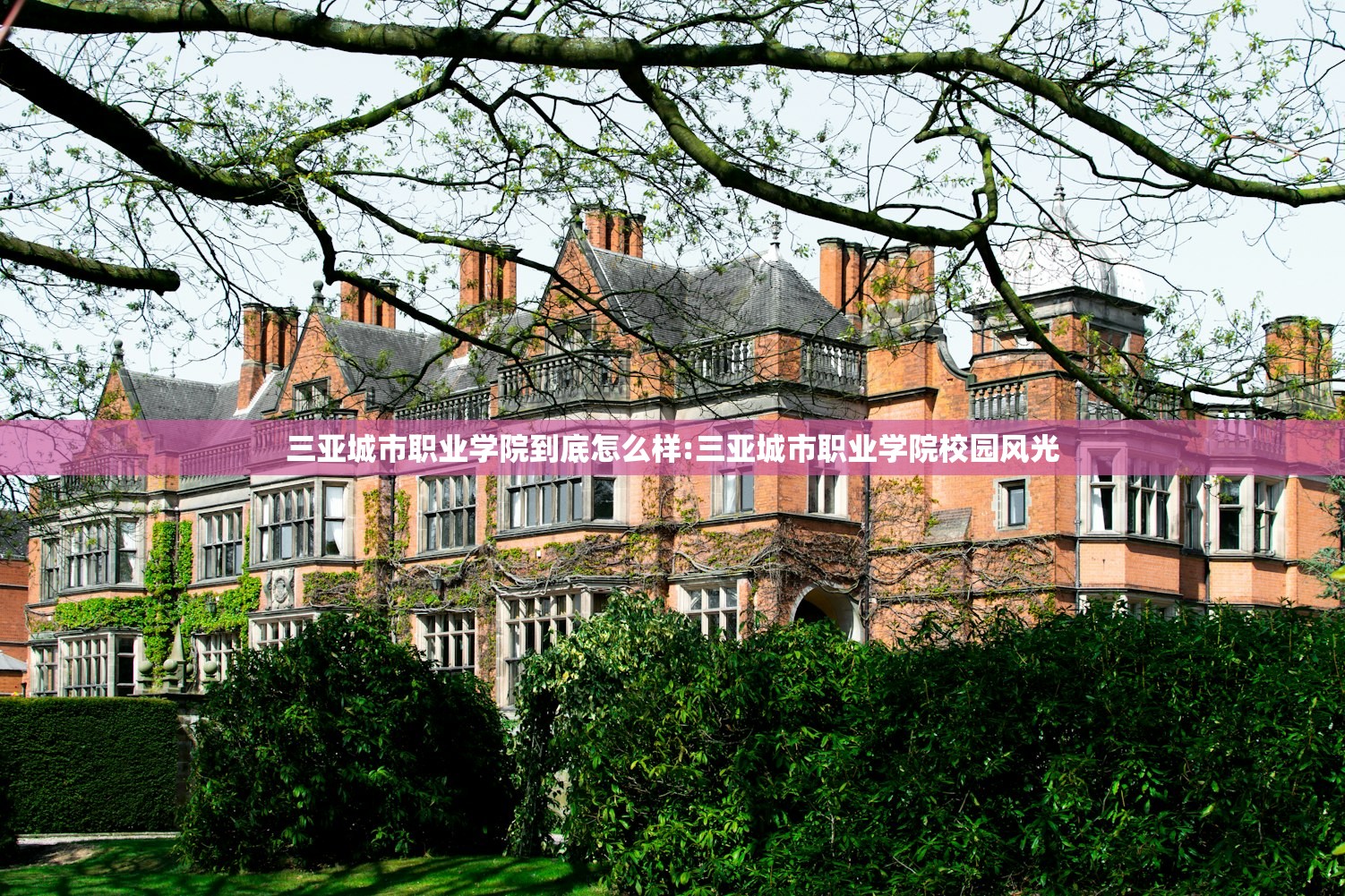 三亚城市职业学院到底怎么样:三亚城市职业学院校园风光