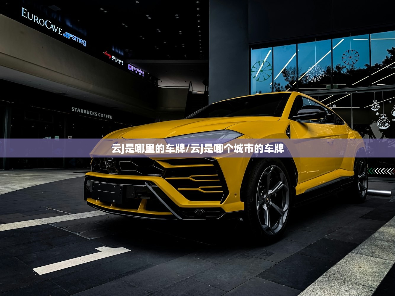 云j是哪里的车牌/云j是哪个城市的车牌