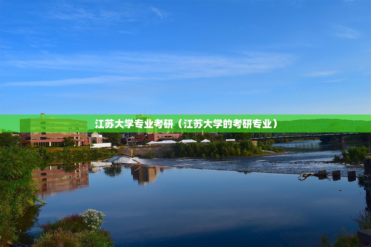 江苏大学专业考研（江苏大学的考研专业）