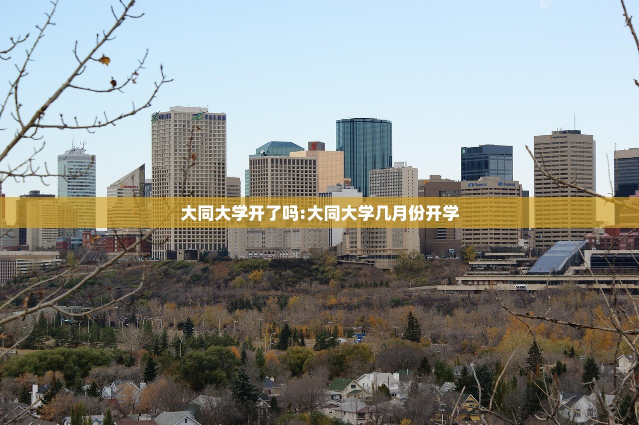 大同大学开了吗:大同大学几月份开学