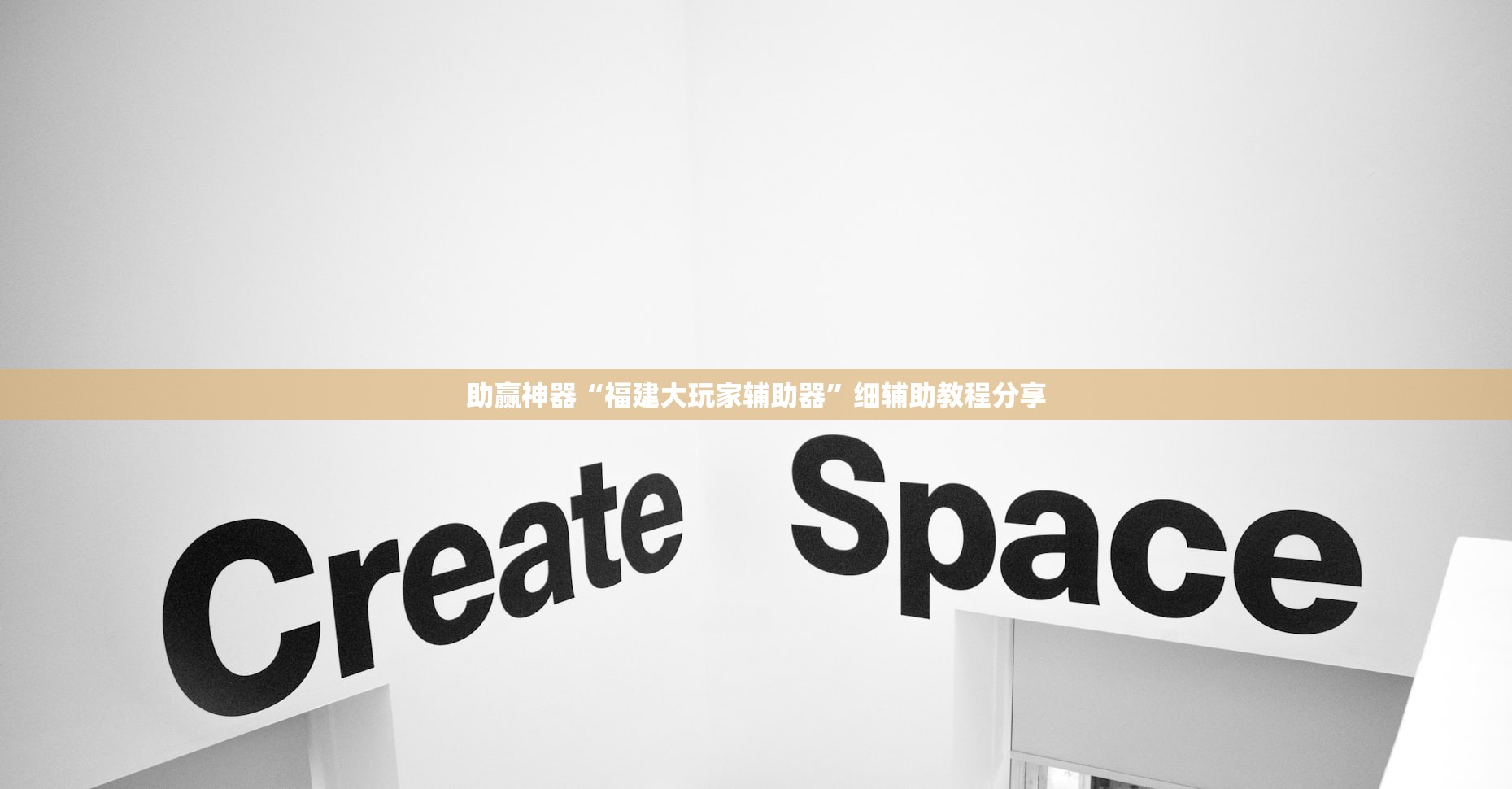 助赢神器“福建大玩家辅助器”细辅助教程分享