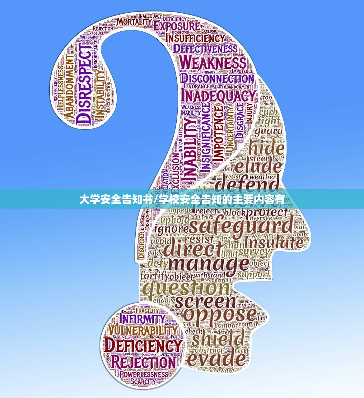 大学安全告知书/学校安全告知的主要内容有