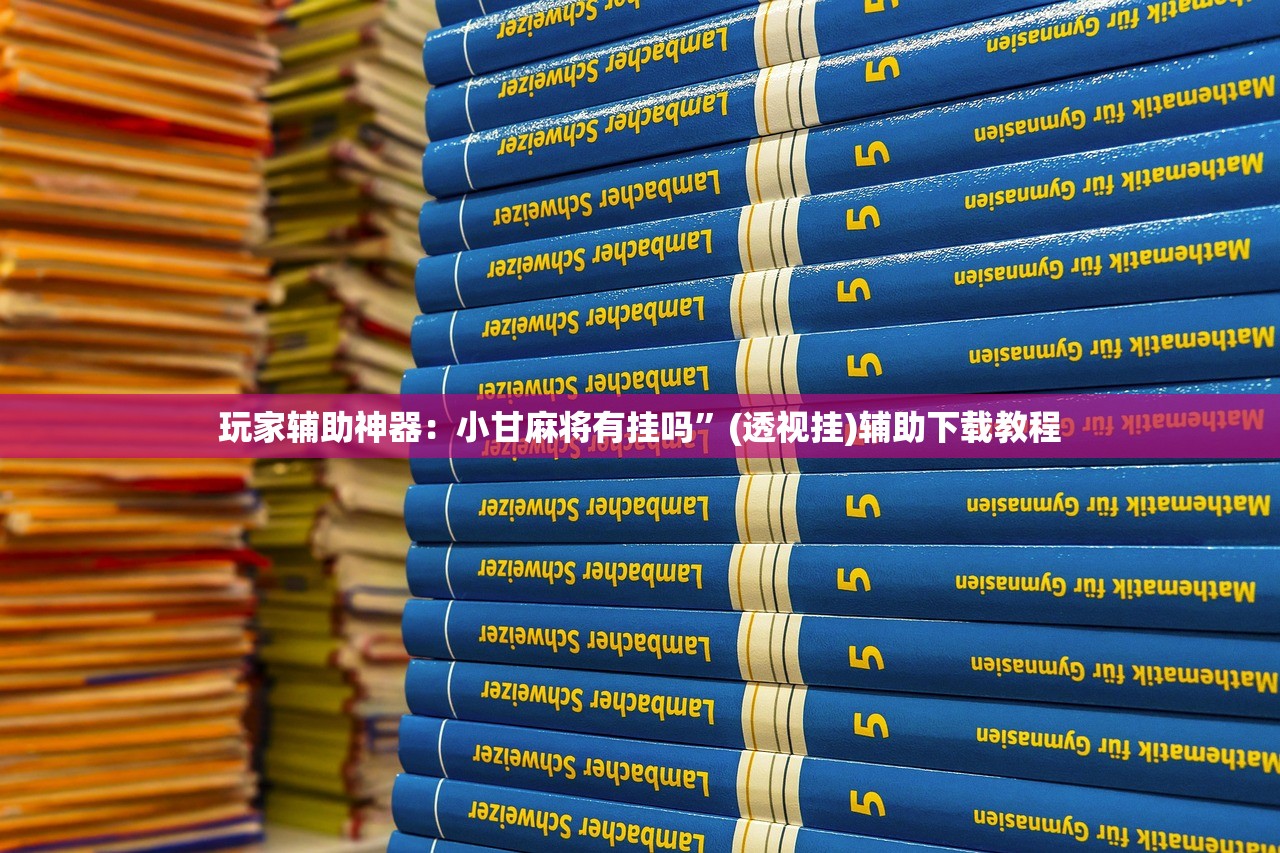 玩家辅助神器：小甘麻将有挂吗”(透视挂)辅助下载教程