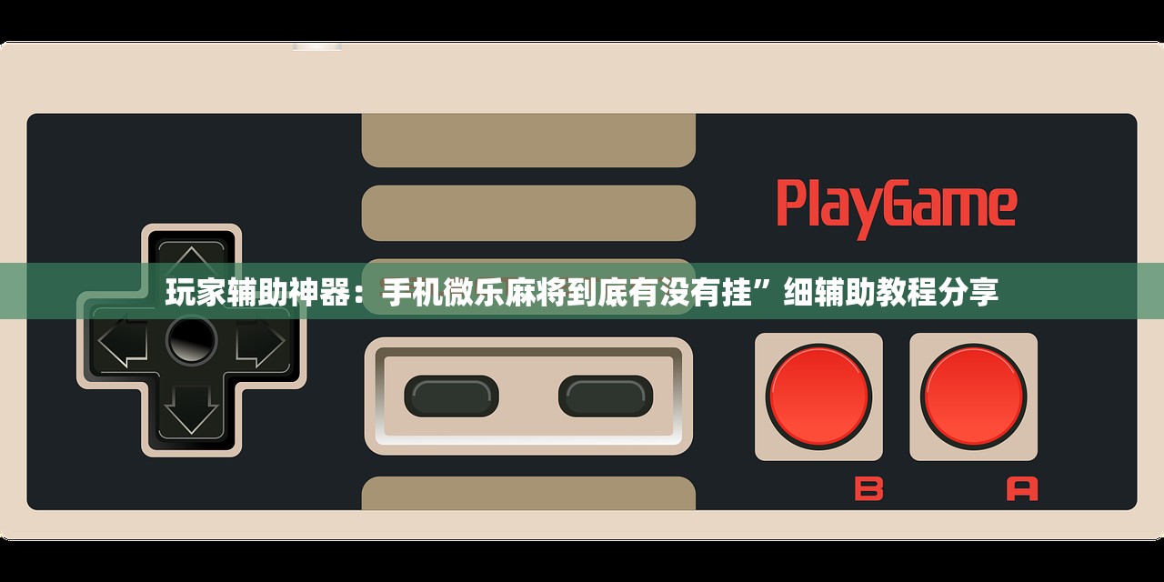 玩家辅助神器：手机微乐麻将到底有没有挂”细辅助教程分享