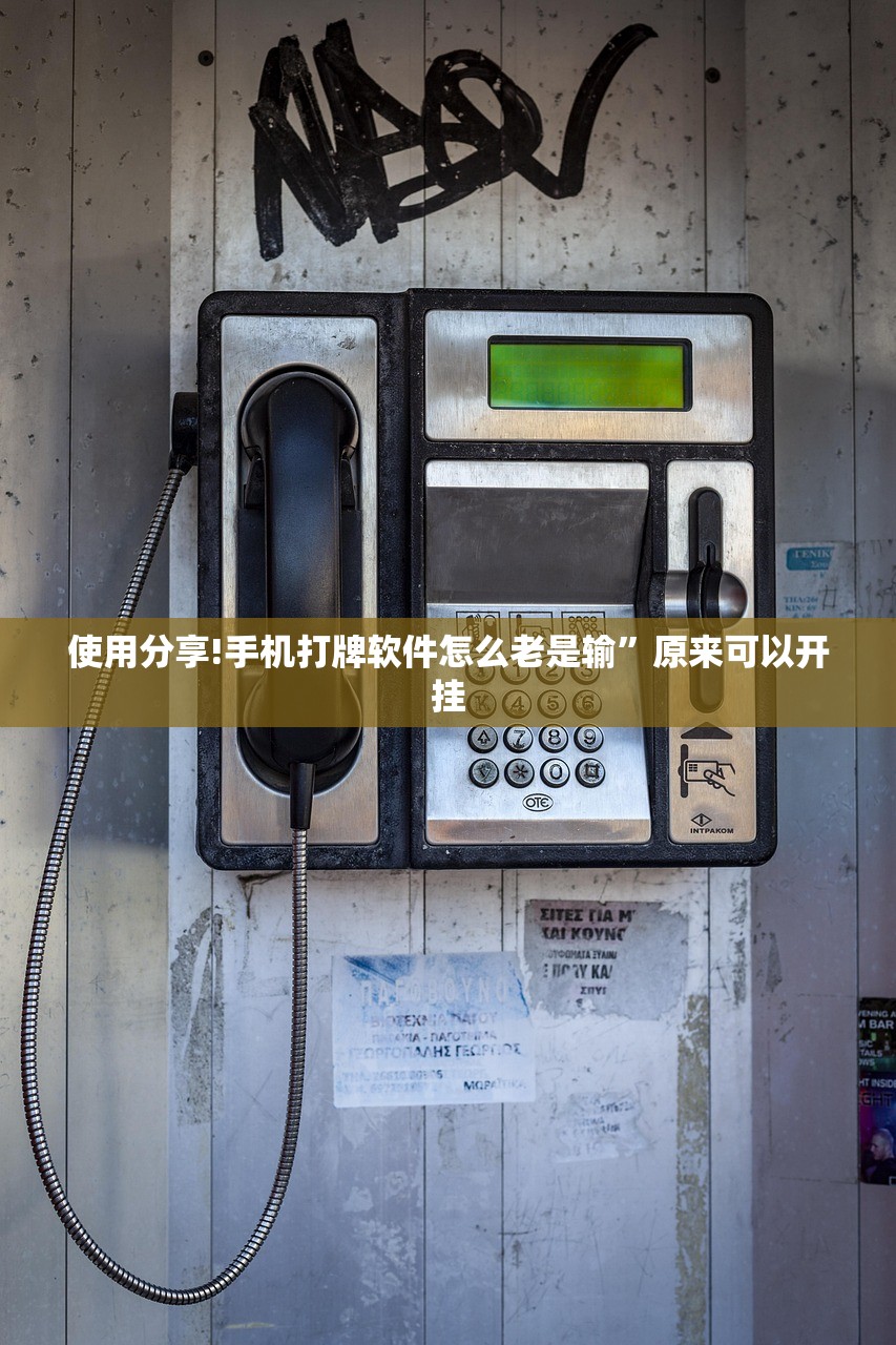 使用分享!手机打牌软件怎么老是输”原来可以开挂