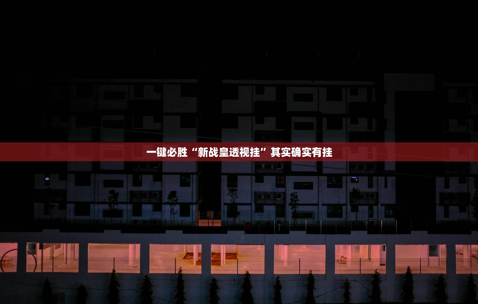 一键必胜“新战皇透视挂”其实确实有挂