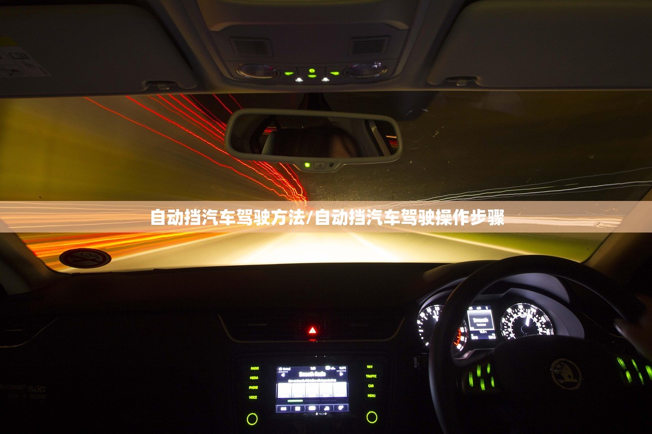 自动挡汽车驾驶方法/自动挡汽车驾驶操作步骤