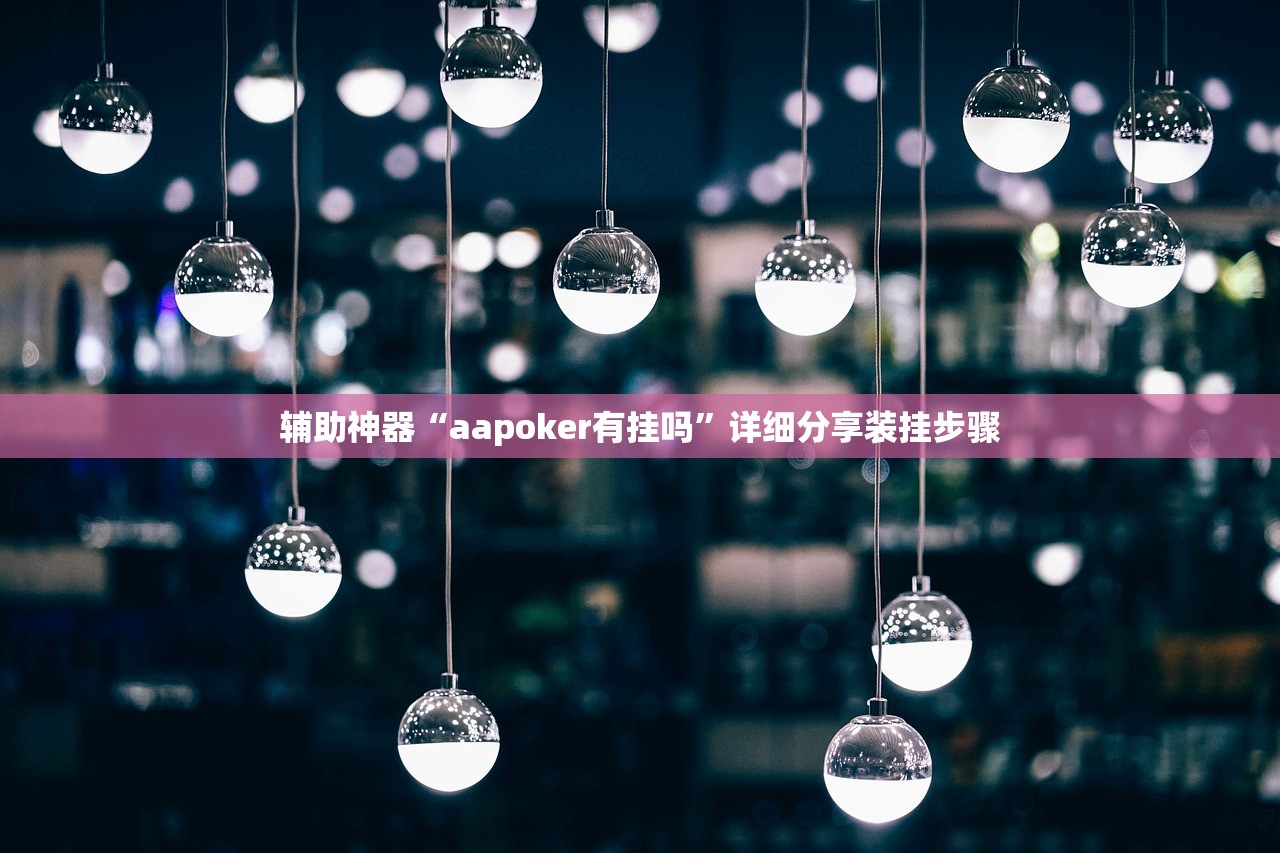 辅助神器“aapoker有挂吗”详细分享装挂步骤