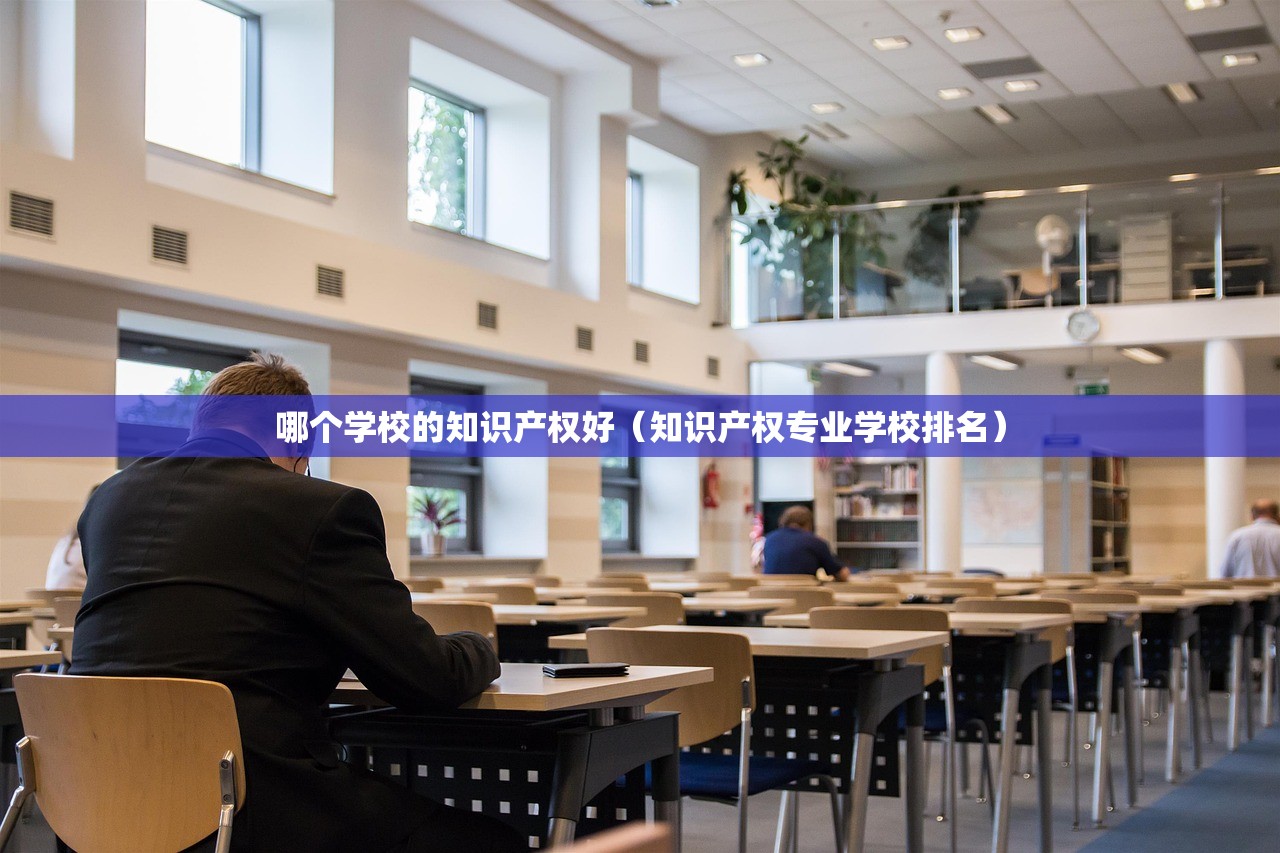 哪个学校的知识产权好（知识产权专业学校排名）