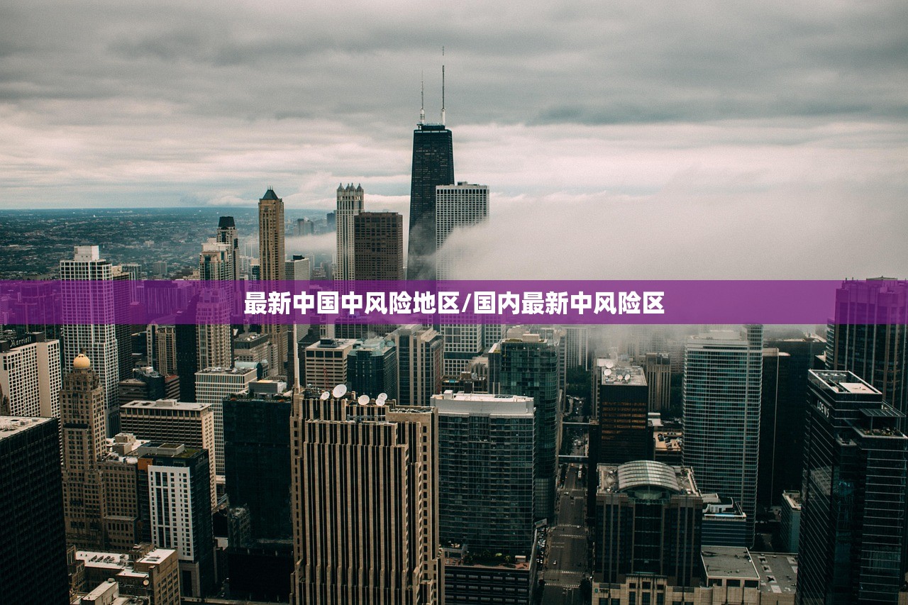最新中国中风险地区/国内最新中风险区