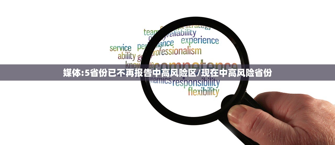 媒体:5省份已不再报告中高风险区/现在中高风险省份