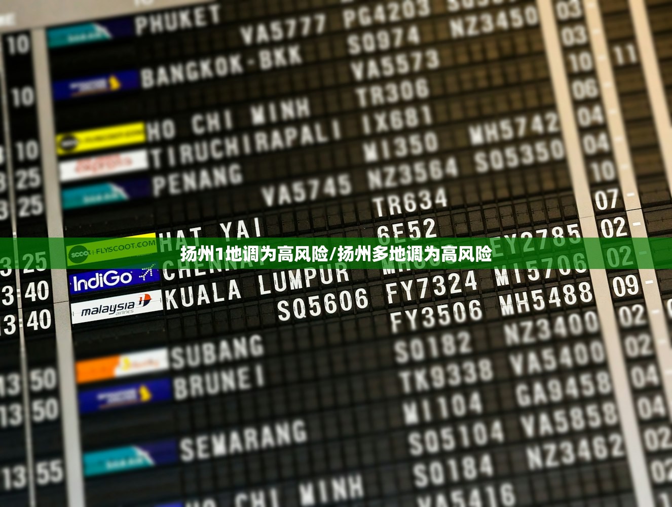 扬州1地调为高风险/扬州多地调为高风险