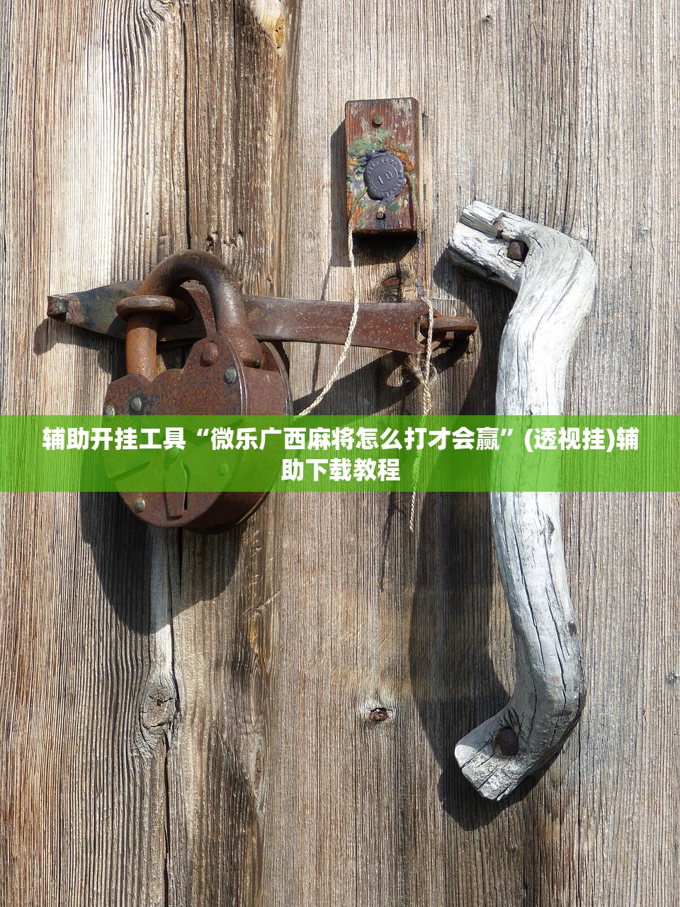 教程更新!：微乐辅助器免费版”开挂(透视)辅助教程