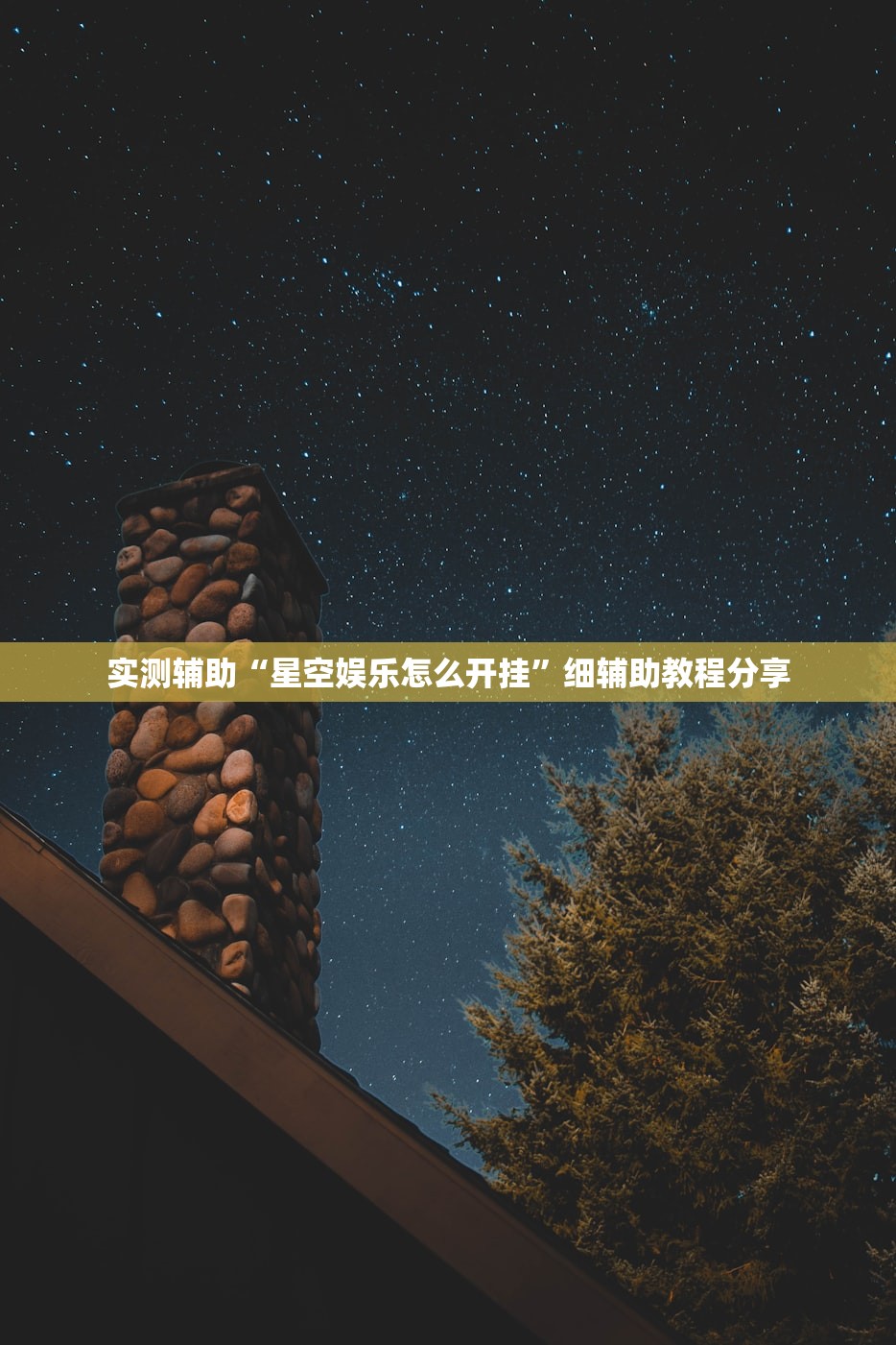 实测辅助“星空娱乐怎么开挂”细辅助教程分享