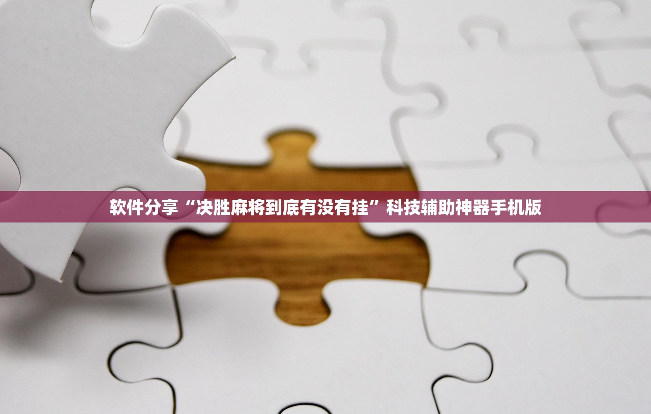 软件分享“决胜麻将到底有没有挂	”科技辅助神器手机版
