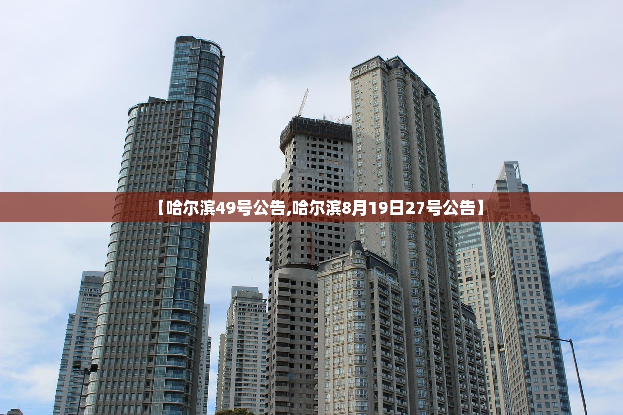 【哈尔滨49号公告,哈尔滨8月19日27号公告】