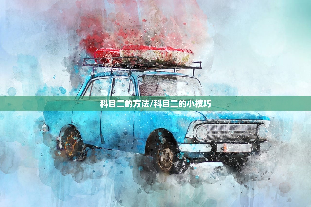 科目二的方法/科目二的小技巧