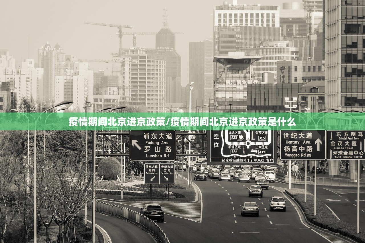 疫情期间北京进京政策/疫情期间北京进京政策是什么