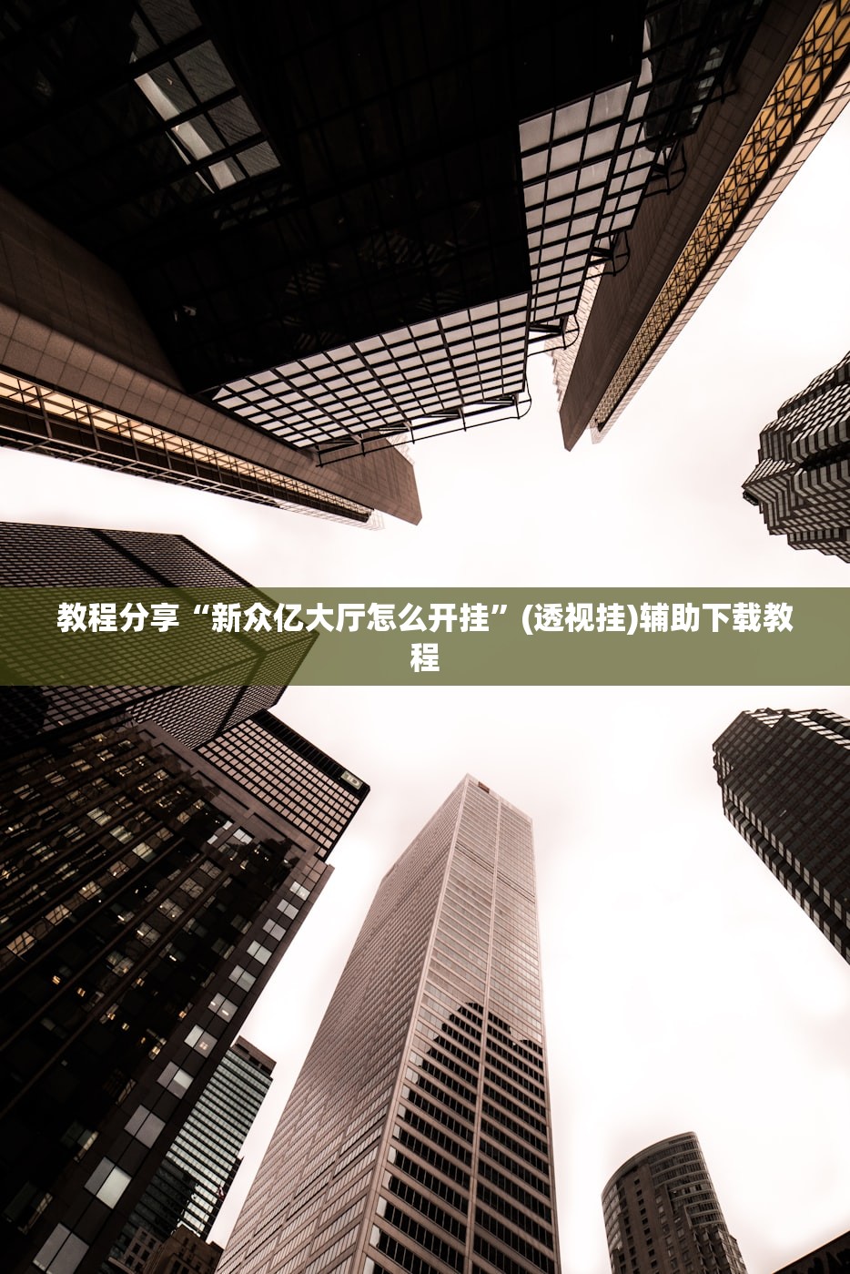 开挂技巧“微乐自建房怎么提高胜率”详细分享装挂步骤