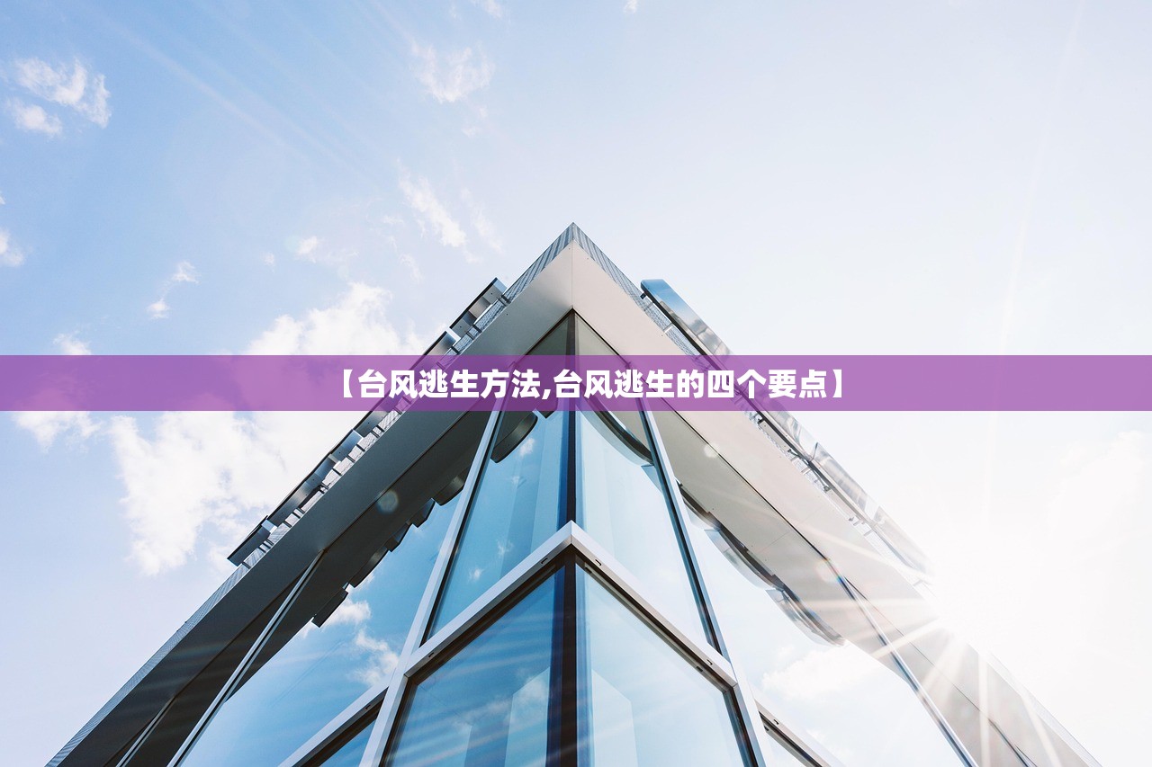 【台风逃生方法,台风逃生的四个要点】