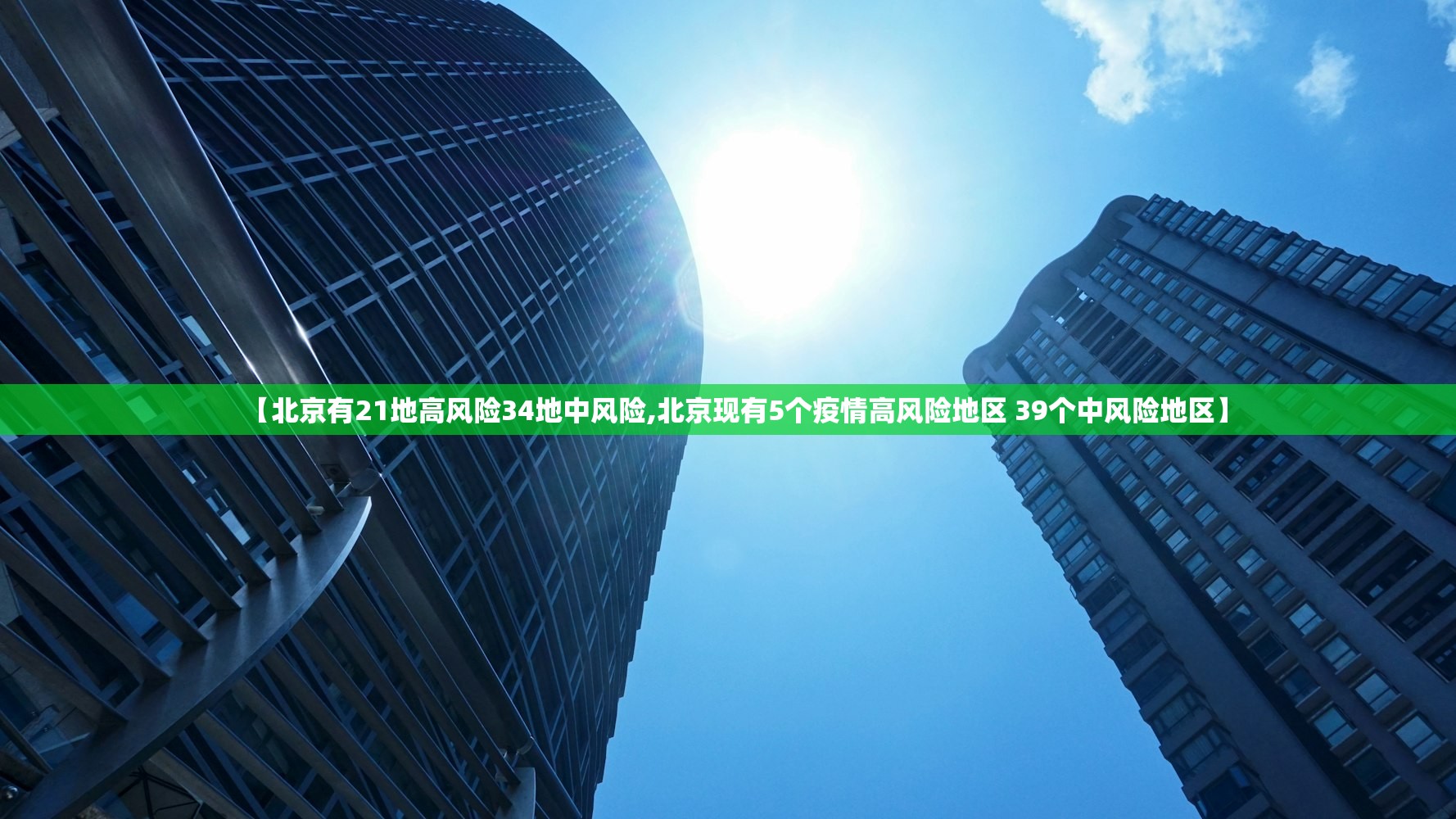 【北京有21地高风险34地中风险,北京现有5个疫情高风险地区 39个中风险地区】