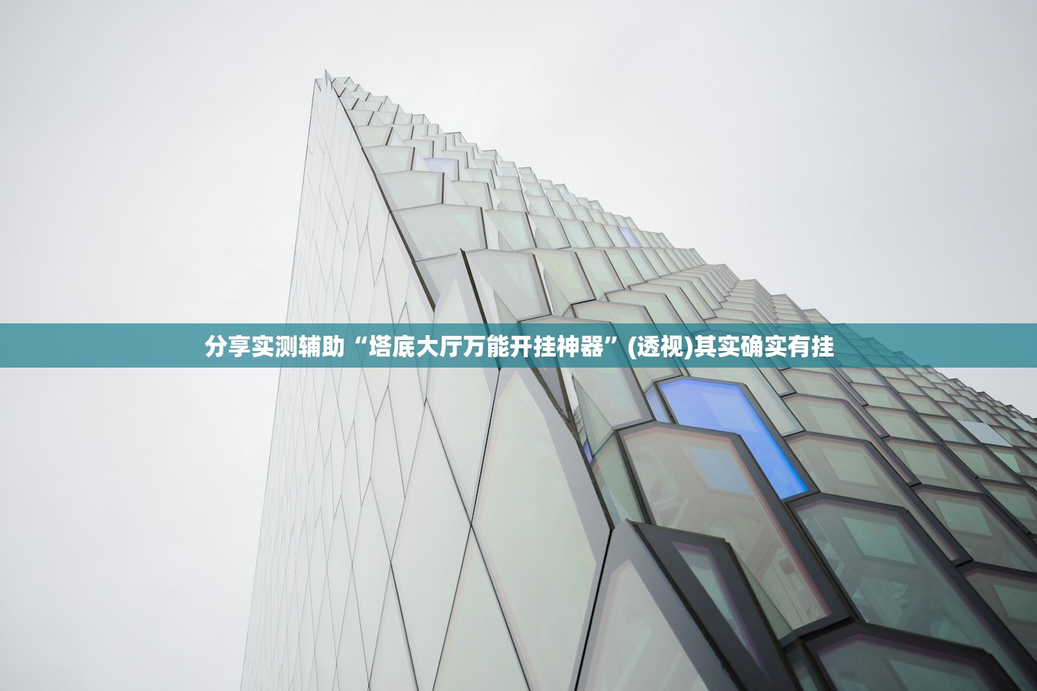 分享实测辅助“塔底大厅万能开挂神器	”(透视)其实确实有挂